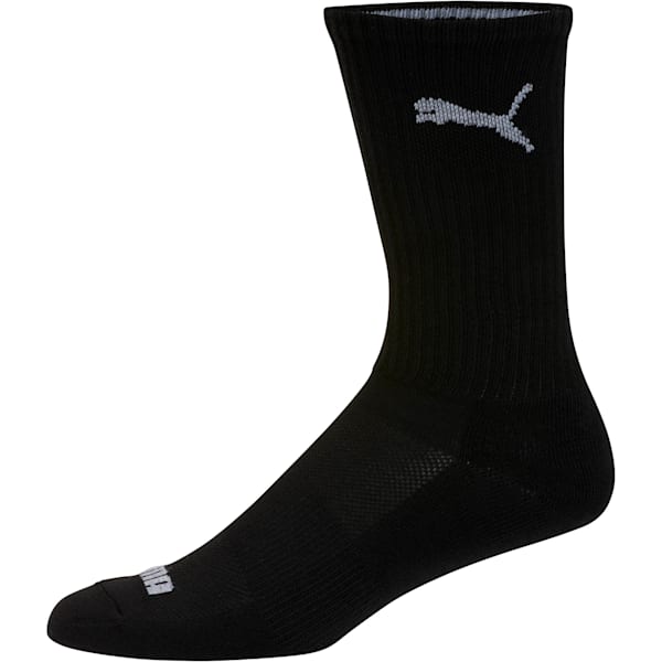 Men's Crew Socks [6 Pack], black, extralarge